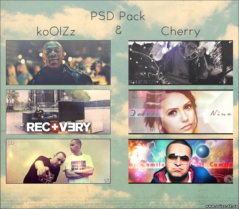 BG PACK PSD by koOLZz and Cherry